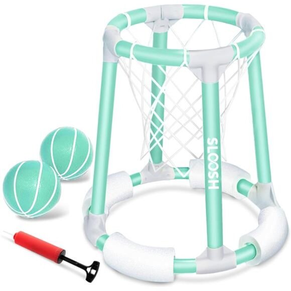 Kids Pool Basketball Hoop Toys Floating Basketball Pool Game  Swimming Pool Game - Picture 1 of 7